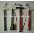 high quality bicycle pump with differet color bike foot pump